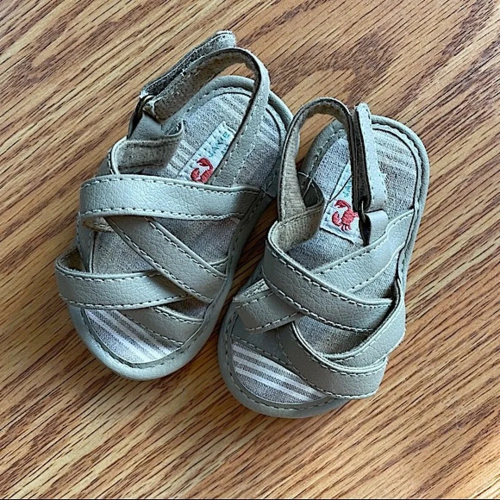 🟢3/$15 Janie & Jack Baby Sandals